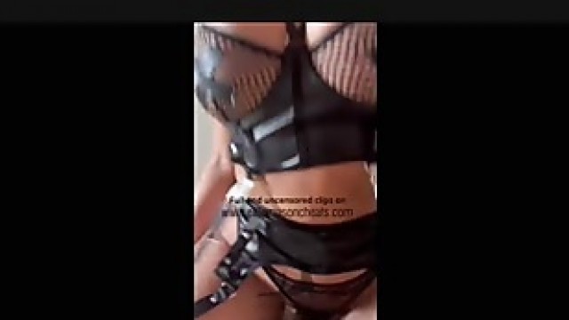 onlyfans model fucks a fan in bdsm gear - onlyfans leaked