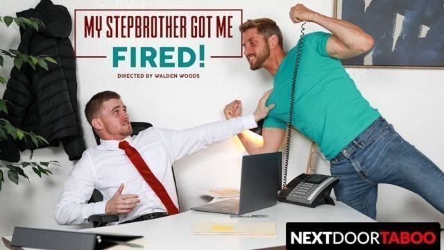 Naughty Stepbro Flip Fucks Hunk In Office - Ryan Jordan, Johnny Ford - NextDoorTaboo