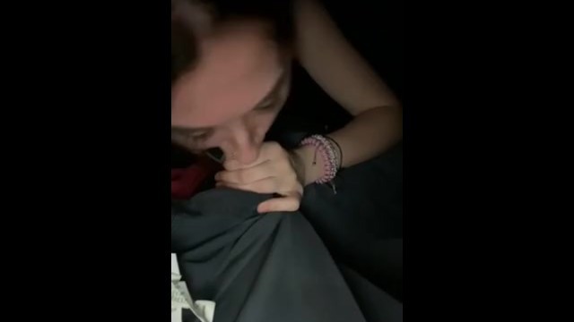 Giving him Head while Driving